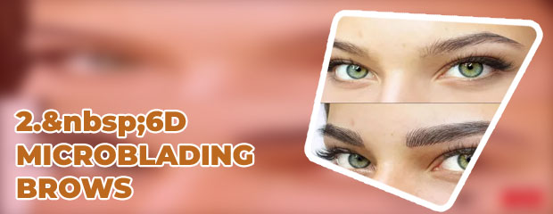 6d microblading eyebrows