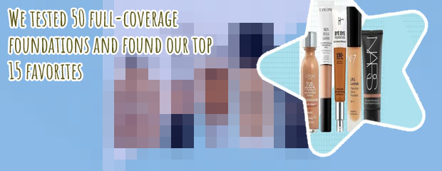 Best full coverage foundation for sensitive skin