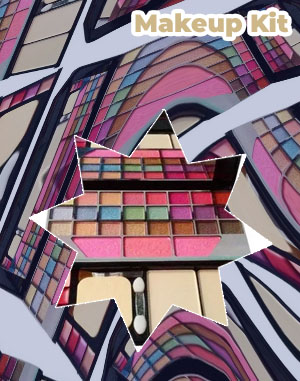 Complete makeup kit box