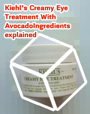 Kiehl's avocado eye cream