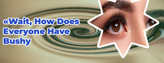 Laminated brow look