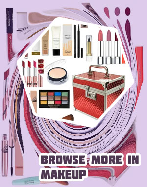 Makeup box filled with makeup