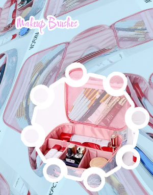 Makeup set pouch
