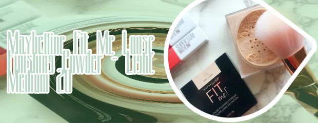 Maybelline fit me loose powder 20