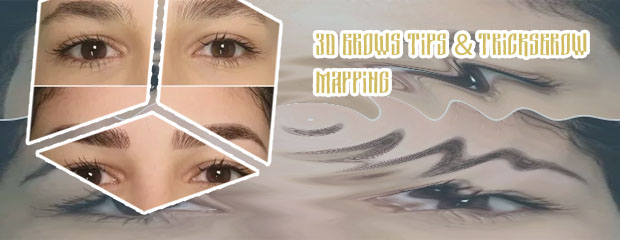 Microblading brow shapes