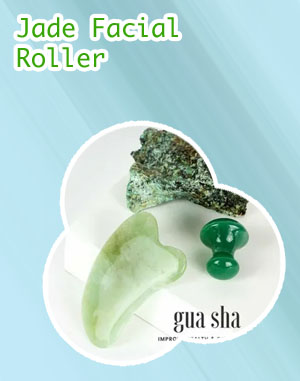 Skin gym jade gua sha crystal beauty tool